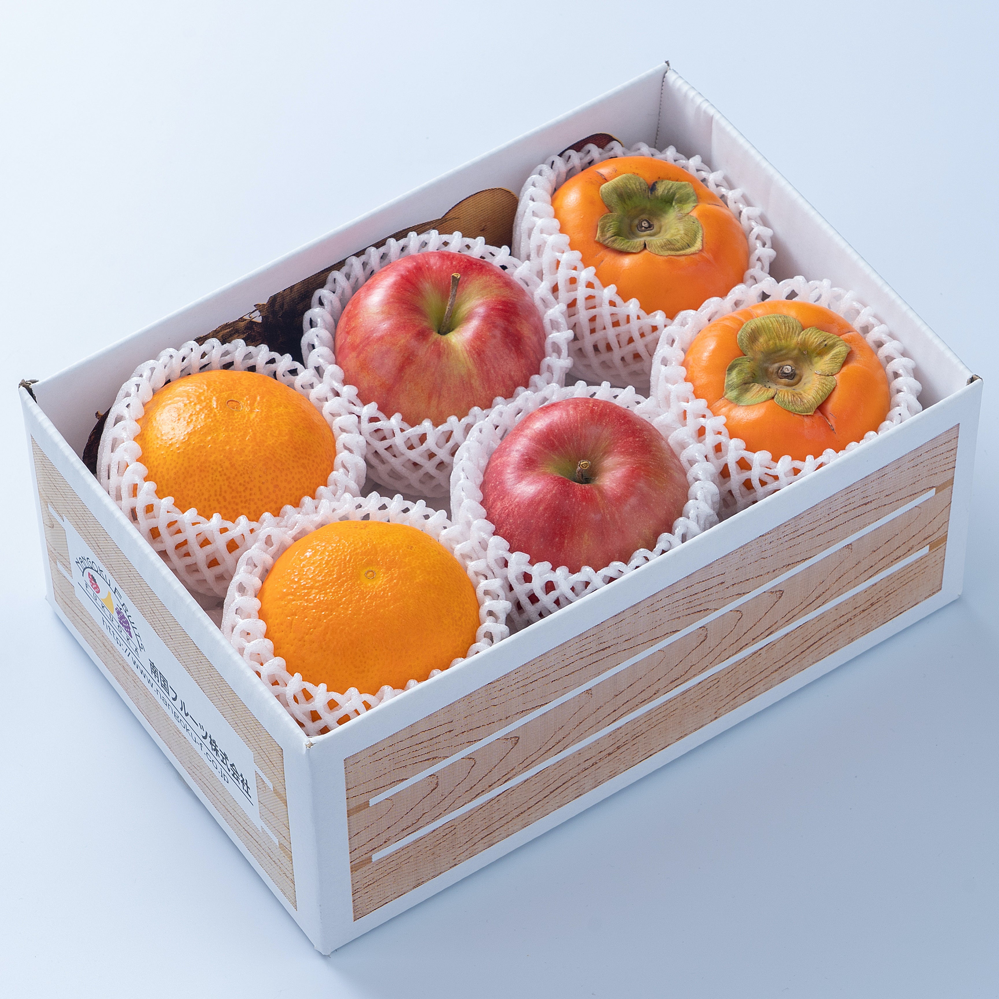 りんご 柿 デコポン ギフト 御歳暮